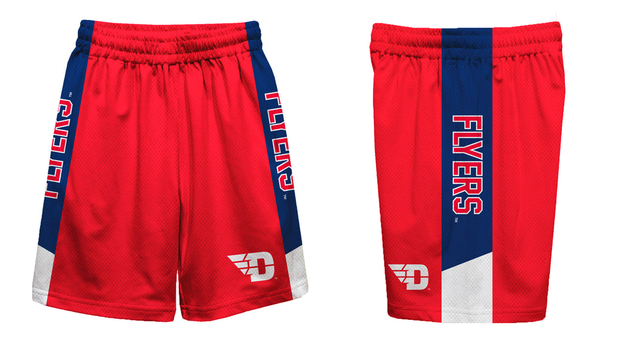 Dayton Flyers Vive La Fete Game Day Red Stripes Boys Solid Blue Athletic Mesh Short - Vive La Fête - Online Apparel Store