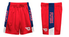 Dayton Flyers Vive La Fete Game Day Red Stripes Boys Solid Blue Athletic Mesh Short - Vive La Fête - Online Apparel Store