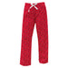 Dayton Flyers Vive La Fete Game Day All Over Logo Women Red Lounge Pants