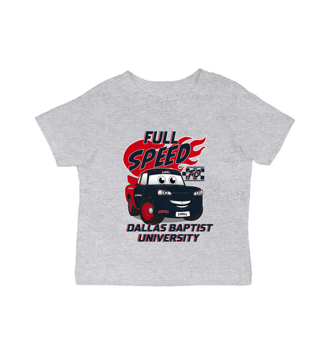 Dallas Baptist Patriots Vive La Fete Full Speed Grey Cotton Short Sleeve Tee