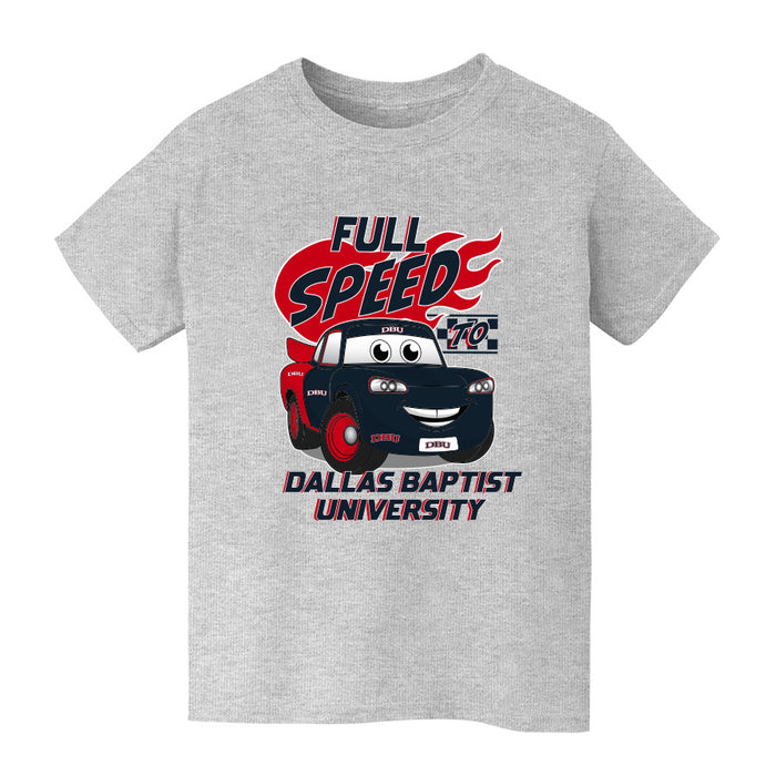 Dallas Baptist Patriots Vive La Fete Full Speed Grey Cotton Short Sleeve Tee