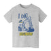 Delaware Blue Hens Vive La Fete Excavator Heather Grey Cotton Short Sleeve Tee