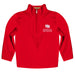 University of Denver Pioneers Vive La Fete Game Day Solid Maroon Quarter Zip Pullover Sleeves