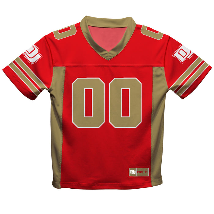 Denver Pioneers Vive La Fete Game Day Maroon Boys Fashion Football T-Shirt