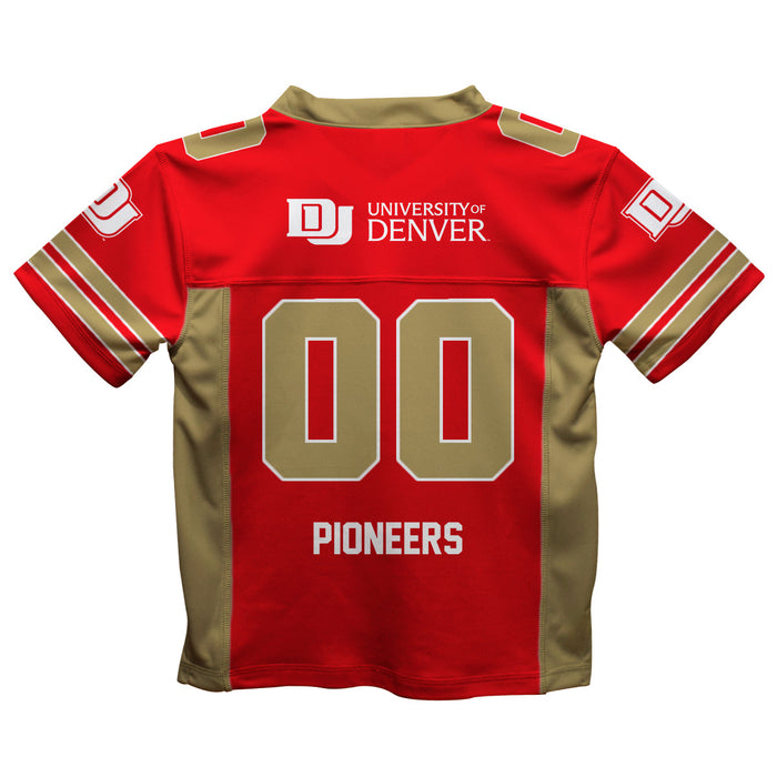 Denver Pioneers Vive La Fete Game Day Maroon Boys Fashion Football T-Shirt - Vive La Fête - Online Apparel Store