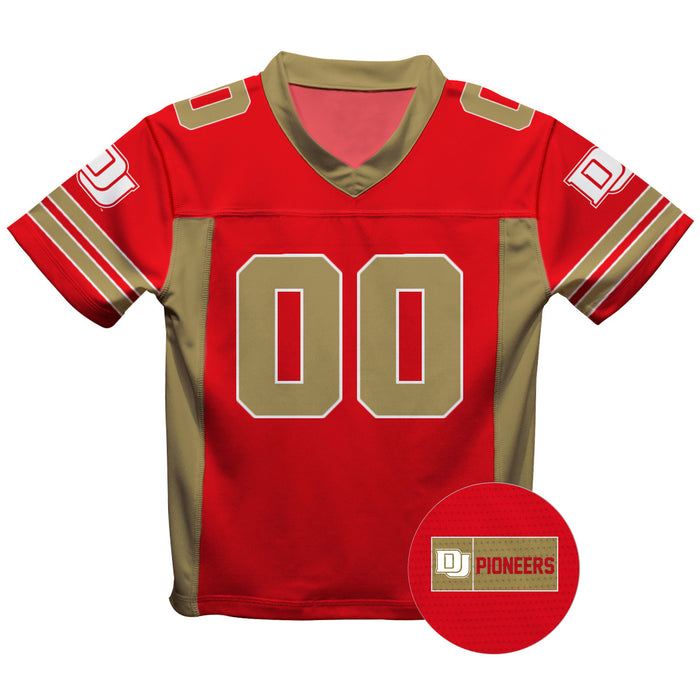 Denver Pioneers Vive La Fete Game Day Maroon Boys Fashion Football T-Shirt - Vive La Fête - Online Apparel Store