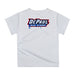 Depaul Blue Demons Original Dripping Basketball White T-Shirt by Vive La Fete - Vive La Fête - Online Apparel Store