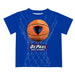 Depaul Blue Demons Original Dripping Basketball Blue T-Shirt by Vive La Fete