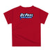 Depaul Blue Demons Original Dripping Basketball Red T-Shirt by Vive La Fete - Vive La Fête - Online Apparel Store