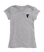 Depaul Blue Demons Hand Sketched Vive La Fete Impressions Artwork Grey Girls Cotton Short Sleeve Tee