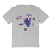 Depaul Blue Demons Hand Sketched Vive La Fete Impressions Icones Kids Grey T-shirt