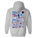 Depaul Blue Demons Hand Sketched Artwork Cotton Fleece Women Hoodie - Vive La Fête - Online Apparel Store