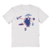 Depaul Blue Demons Hand Sketched Vive La Fete Impressions Icones White T-shirt for Women