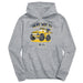 Drexel University Dragons On My Way Monster Truck Heather Grey Cotton Youth Hoodie