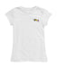 Drexel University Dragons Hand Sketched Vive La Fete Impressions Artwork White Girls Cotton Short Sleeve Tee - Vive La Fête - Online Apparel Store