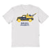 Drexel University Dragons Hand Sketched Vive La Fete Impressions Truck Kids White Cotton T-shirt
