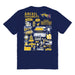 Drexel University Dragons Vive La Fete Impressions Artwork Womens Cotton Tshirt - Vive La Fête - Online Apparel Store