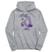 East Carolina Pirates Excavator Heather Grey Cotton Youth Hoodie