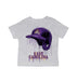 East Carolina Pirates Original Dripping Baseball Helmet Grey Cotton T-Shirt  by Vive La Fete