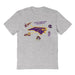 East Carolina Pirates Hand Sketched Vive La Fete Impressions Icones Kids Grey T-shirt