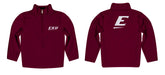 Eastern Kentucky Colonels EKU Vive La Fete Game Day Solid Maroon Quarter Zip Pullover Sleeves - Vive La Fête - Online Apparel Store