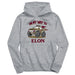 Elon University Phoenix On My Way Monster Truck Heather Grey Cotton Youth Hoodie