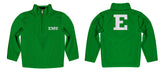 Eastern Michigan Eagles Vive La Fete Game Day Solid Green Quarter Zip Pullover Sleeves - Vive La Fête - Online Apparel Store