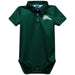 Eastern New Mexico University Greyhounds ENMU Embroidered Hunter Green Solid Knit Polo Onesie - Vive La Fête - Online Apparel Store