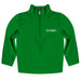 Eastern New Mexico University Greyhounds ENMU Vive La Fete Game Day Solid Green Quarter Zip Pullover Sleeves