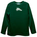 ENMU Eastern New Mexico Greyhounds Embroidered Hunter Green Long Sleeve Boys Tee Shirt - Vive La Fête - Online Apparel Store