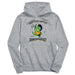 ETBU Tigers Vive La Fete Dinorrific Grey Cotton Hoodie