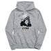 ETBU Tigers Vive La Fete Excavator Grey Cotton Hoodie