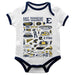 East Tennessee Buccaneers Hand Sketched Vive La Fete Impressions Artwork Infant White Short Sleeve Onesie Bodysuit