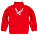 Eastern Washington University Eagles EWU Vive La Fete Game Day Solid Red Quarter Zip Pullover Sleeves - Vive La Fête - Online Apparel Store
