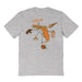 Florida A&M Rattlers Hand Sketched Vive La Fete Impressions Icones Kids Grey T-shirt