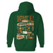Florida A&M University Rattlers Hand Sketched Artwork Cotton Fleece Women Hoodie - Vive La Fête - Online Apparel Store