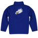 Florida Gulf Coast Eagles Vive La Fete Game Day Solid Blue Quarter Zip Pullover Sleeves - Vive La Fête - Online Apparel Store