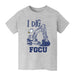 Florida Gulf Coast Eagles Vive La Fete Excavator Heather Grey Cotton Short Sleeve Tee