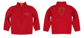 Flagler College St. Augustine Vive La Fete Game Day Solid Red Quarter Zip Pullover Sleeves - Vive La Fête - Online Apparel Store