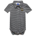 Fort Hays State University Tigers FHSU Embroidered Black Stripes Stripe Knit Polo Onesie