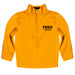 Fort Hays State University Tigers FHSU Vive La Fete Game Day Solid Gold Quarter Zip Pullover Sleeves