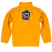 Fort Hays State University Tigers FHSU Vive La Fete Game Day Solid Gold Quarter Zip Pullover Sleeves - Vive La Fête - Online Apparel Store