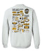 Fort Hays State University Tigers FHSU Hand Sketched Vive La Fete Impressions Artwork Black Crew Neck Sweatshirt for Wom - Vive La Fête - Online Apparel Store