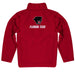 Florida Tech Panthers Vive La Fete Game Day Solid Red Quarter Zip Pullover Sleeves - Vive La Fête - Online Apparel Store