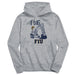 FIU Panthers Excavator Heather Grey Cotton Youth Hoodie