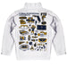 FIU Panthers  Hand Sketched Vive La Fete Impressions Artwork White Boys Quarter Zip Pullover V1 - Vive La Fête - Online Apparel Store