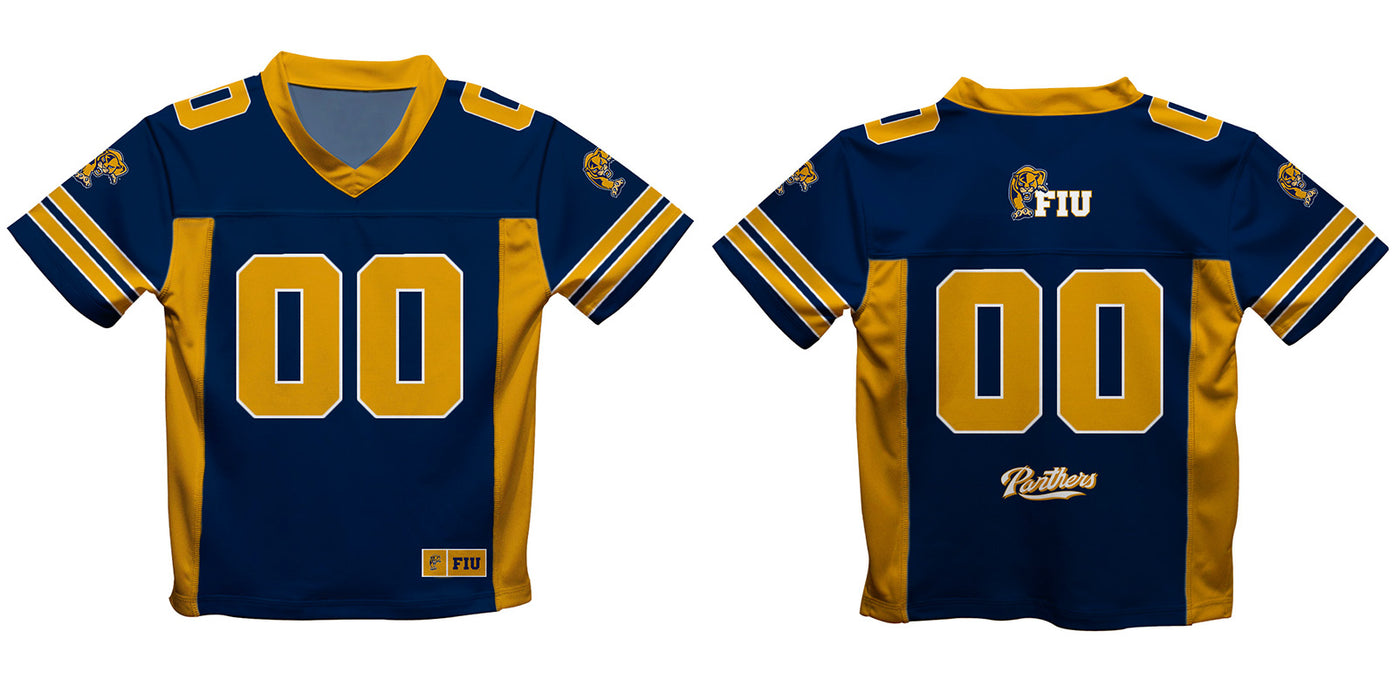 FIU Panthers Vive La Fete Game Day Blue Boys Fashion Football T-Shirt - Vive La Fête - Online Apparel Store