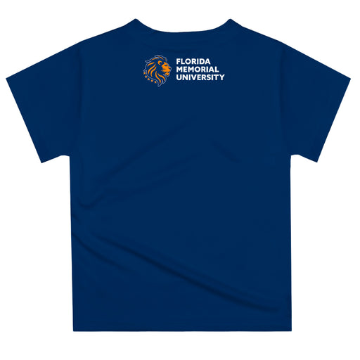 Florida Memorial University FMU Lions Vive La Fete Excavator Boys Game Day Blue Short Sleeve Tee - Vive La Fête - Online Apparel Store