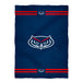 Florida Atlantic Owls Vive La Fete Game Day Soft Premium Fleece Navy Throw Blanket 40" x 58" Logo and Stripes - Vive La Fête - Online Apparel Store