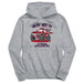 Florida Atlantic Owls On My Way Monster Truck Heather Grey Cotton Youth Hoodie